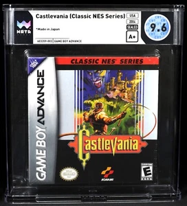 WATA 9.6 A+ Castlevania (Classic NES Series) English NTSC 2004 Sealed Graded GBA - Picture 1 of 2