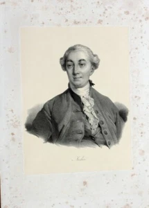 Jacques Necker Genf Coppet Bankier Madame de Staël Minister Louis XVI Schweiz - Bild 1 von 1
