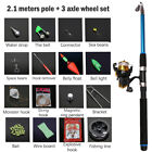 Fishing Rod And Fishing Reel Combo1.8-3.6M Telescopic Rod Full Fishing Kit