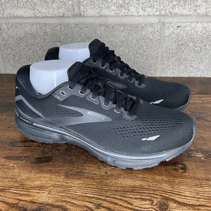 Brooks Ghost 15 Womens Black Running Walk Shoes 1103932E020 Size 11 D Wide - Picture 1 of 9