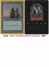 Island (5th Edition C - Janosch Kuehn - 1997) World Championship NM ABUGames