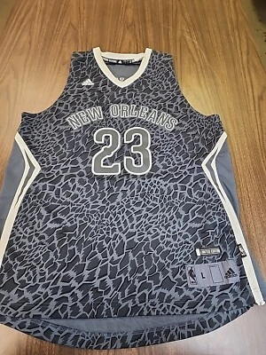 Camiseta Adidas New Orleans Pelicans Anthony Davis Edición Limitada Swingman NBA Foto 1 de 4