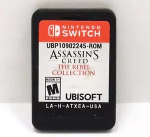 NINTENDO SWITCH ASSASSIN'S CREED THE REBEL COLLECTION CARTRIDGE - Picture 1 of 2