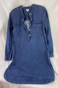 J Crew XXS Junior Damen Jeanskleid Blue Jean - Bild 1 von 10