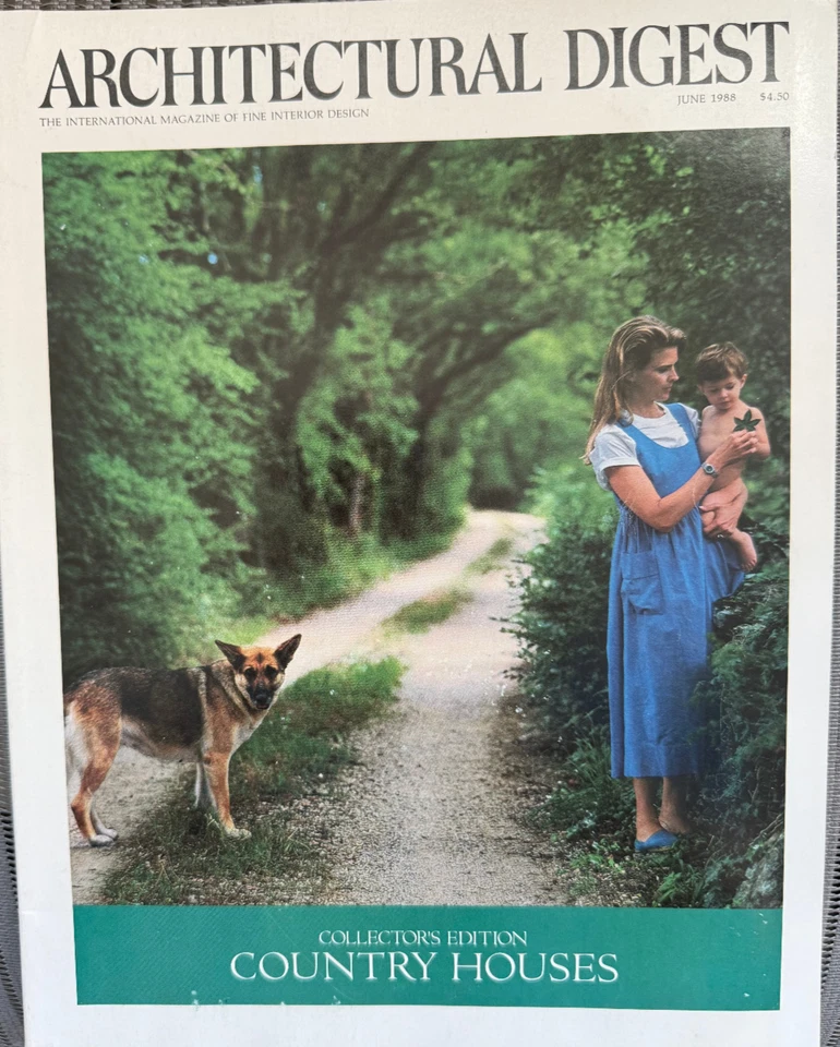 Architectural Digest June 1988 Collector's Edition Country Houses 262 pages - Image 1 of 1