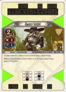 Dwarf Sniper - Set 2 - The Eye of Judgment TCG - Imagen 1 de 1