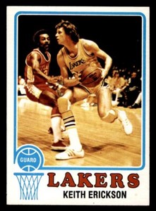 1973 Topps Basketball #117 Keith Erickson EX/MT *d2