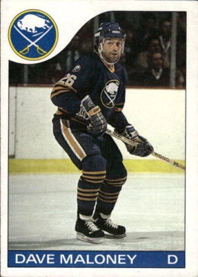 1985-86 Topps Dave Maloney #89 Buffalo Sabres - Image 1 of 2
