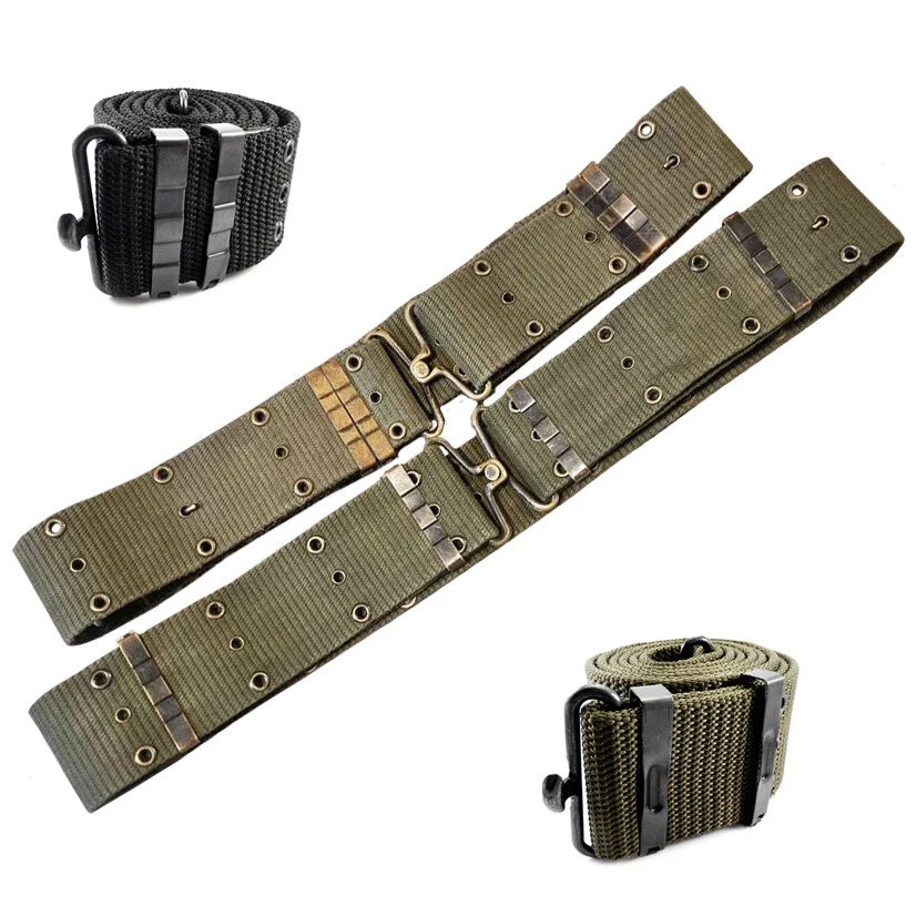 Cinturón de pistola militar ajustable hebilla de metal ejército seguridad SAS PARA ASX Foto 1 de 2