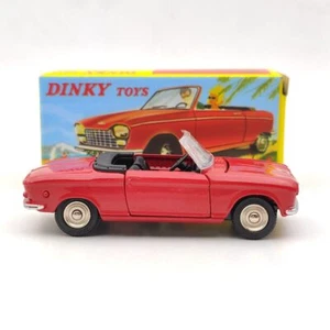 1:43 Atlas Dinky Toys 511 Cabriolet 204 Peugeot Red Diecast Model Car Collection - Picture 1 of 8