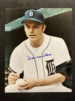 Foto autógrafa autografiada por Joe Nekro de los Tigres de Detroit de 8x10 firmada por Joe Nekro Foto 1 de 2
