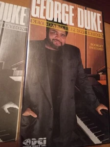 George Duke Keyboard Improvisation Piano Seminar VHS Video with Score Pamplet - Picture 1 of 6