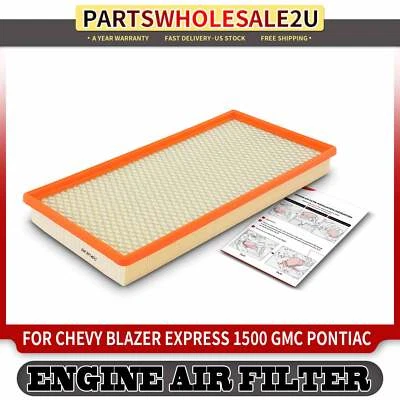 Engine Air Filter for Chevrolet C1500 C2500 C3500 Corvette GMC K1500 Suburban - Image 1 of 4