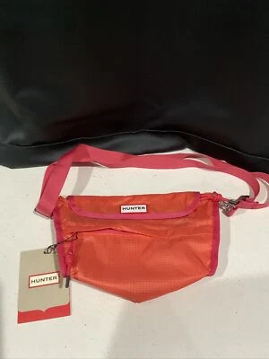 Hunter 原装可打包斜挎包 Sun-Cup 橙色粉色保姆袋 — 第 1/3 张图片