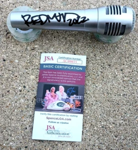 REDMAN SIGNED Microphone Mic JSA COA Hip Hop Autograph - Picture 1 of 2