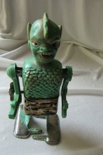 Vintage 1950's Marx Creature of the Black Lagoon Wind Up Hong Kong Works