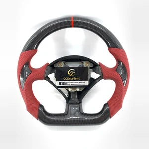 For 2000-2009 Honda S2000 S2K Acura RSX real carbon fiber steering wheel - Picture 1 of 8