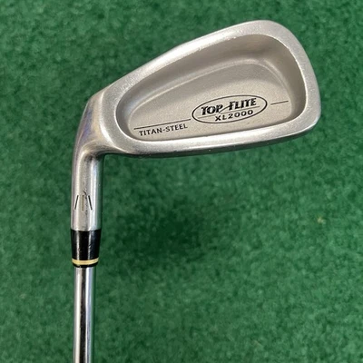 Top Flite XL 2000 Left Handed 7 Iron Men's LEFT Hand Steel Shaft Stiff Flex - Image 1 of 4