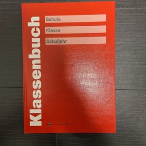 Klassenbuch rot Forum Verlag DIN A4 Art. Nr. 2640 - Bild 1 von 3