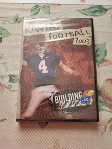 Kansas Football 2003 DVD KU Jayhawks ESPN+ Highlights Big 12 NCAA SEALED - Imagen 1 de 5