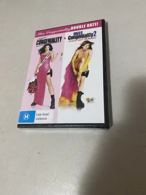 Miss Congeniality Double Date Movies 1 & 2 Brand New And Sealed Region 4 DVD - image 1 of 2