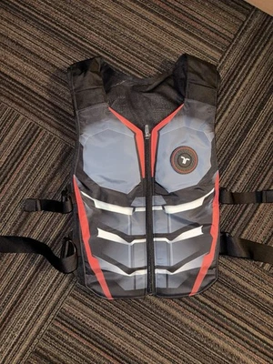 Slightly Used Bhaptics TactSuit Air Red Virtual Reality Vest for Meta Quest PCVR - Image 1 of 4