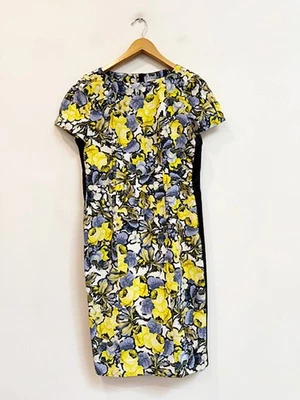 Designer Erdem Size 10 Floral Cotton Blend Knee Length Stunning Women's Dress - Image 1 of 4