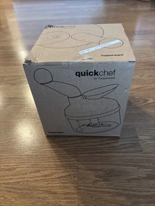 New In Box Quick chef Quick Chef by Tupperware red (2F03) Complete - Picture 1 of 2