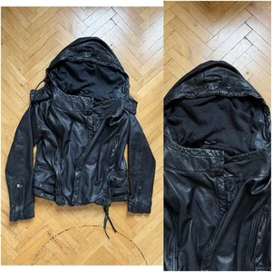 All Saints Lederjacke Avantgarde - Bild 1 von 10