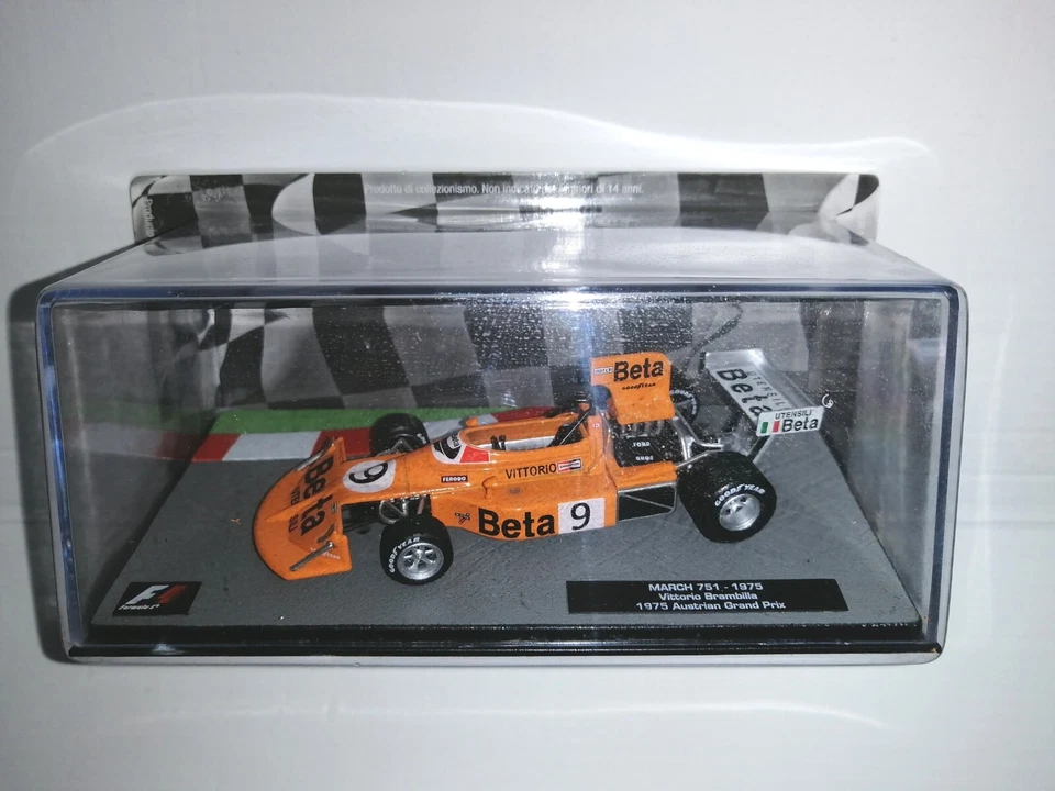 MARCH 751 1975 VITTORIO BRAMBILLA FABBRI CENTAURIA SCALA 1/43 - Immagine 1 di 1