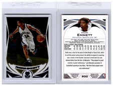 2004-05 Topps Chrome #200 Andre Emmett RC - Memphis Grizzlies