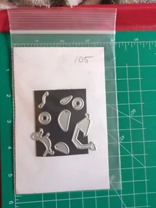 Herramienta troquelada de metal delgado usada 4 Sizzix & Spellbinder 105 scooter Vespa para conducir perros - Imagen 1 de 1