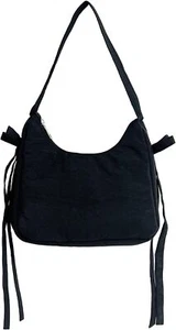 Cute Purses Small Shoulder Bag for Women Y2k Purse Crescent One Size, Black - Picture 1 of 8