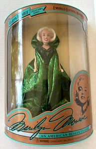 Bambola Marilyn Monroe da collezione serie #1 Smeraldo sera Marilyn vintage 1993 - Foto 1 di 8