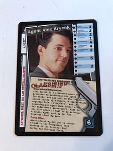 The X-Files CCG Agent Alex Krycek Rare - Excellent Condition - Picture 1 of 2