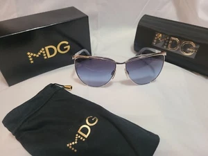 Dolce & Gabbana/Madonna MDG2087 Sunglasses - Silver/Blue gradient w/ MDG case - Picture 1 of 11