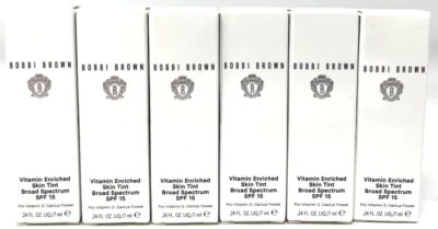 (6) Bobbi Brown Vitamin Enriched Skin Tint New In Packaging 0.24 fl oz Golden 4 - Image 1 of 3