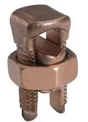 (Qty. 100) Burndy KS20 split bolt connectors - Image 1 of 4