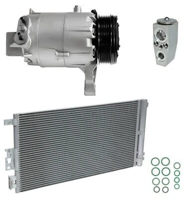 NEW RYC AC Compressor Kit With Condenser IH273 Fits Saturn Aura 3.5L V6 2007 - Image 1 of 4