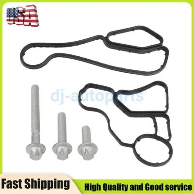 Engine Oil Filter Housing Gasket Kit For BMW 220i 330i 428i 435i 530i 640i 730Li - Image 1 of 4