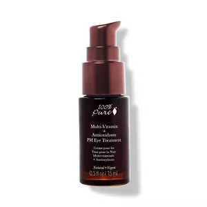 100% Pure Multi-Vitamin + Antioxidants PM Eye Treatment 0.5 fl oz - Picture 1 of 1
