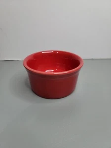 Fiesta USA Ramekin Soufflé Bowl Cup 8 oz. Red NWOT - Picture 1 of 3