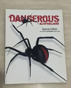 Dangerous Australians Semi-Imperf Red-Back Spider Special Edition Mini Sheet - Picture 1 of 3