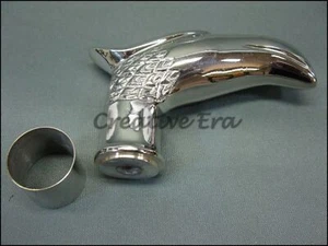 Antique Brass Designer Victorian Handle for Walking Cane Stick Vintage Style Gif - Picture 1 of 4