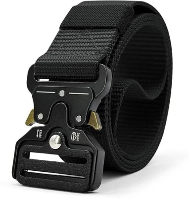 Cinturon Tactico Dehombre Correa Nylon Estilo Militar Ajustable Alta Resistencia - Imagen 1 de 4