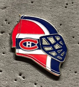 Montreal Canadiens Goalie Mask NHL Hockey Pin - Imagen 1 de 1