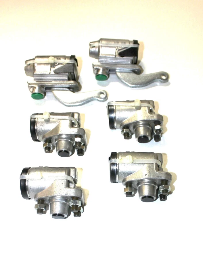 SET 6 FRONT & REAR BRAKE WHEEL CYLINDERS JAGUAR XK120 (MANUAL ADJUSTMENT) - Image 1 of 1