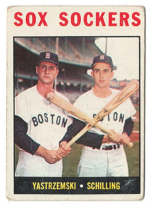 Carl Yastrzemski/Chuck Schilling 1964 Topps #182 Sox Sockers