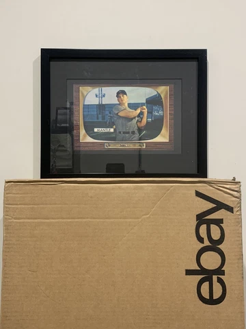 1955 Bowman Mickey Mantle (Custom Mini Poser) Frame Not Included (READ) Cover