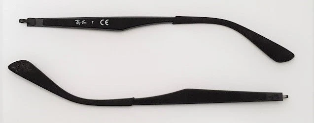 RAY-BAN Ray Ban 6356 2861 Aste di Ricambio Nero 145 mm